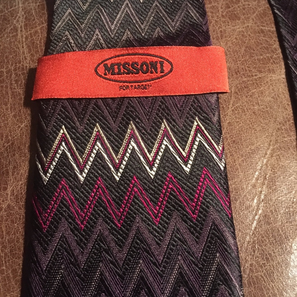 Missoni Zig Zag Tie. VERY RARE
